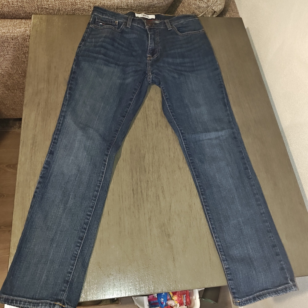 Tommy Hilfiger Woman Blue Jeans , Straight Leg , Size 30x30,mid rise